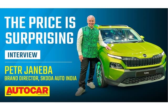 Petr Janeba on New Skoda Kylaq pricing, competing with Kushaq and more